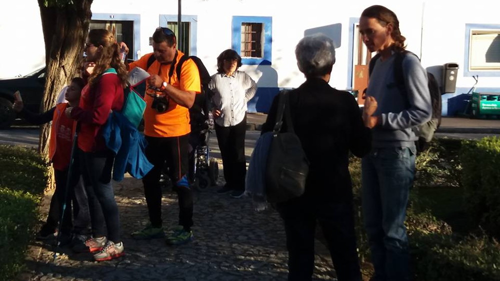 Caminhada entre as localidades de São Cristóvão e Santa Susana