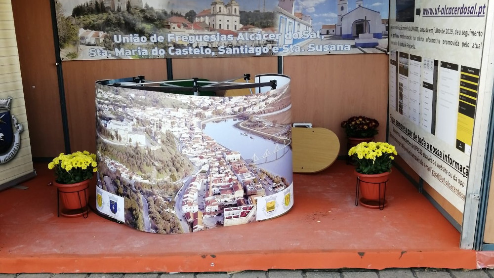 Stand da UFASSS na Feira de Outubro 2019 alvo de ato de vandalismo