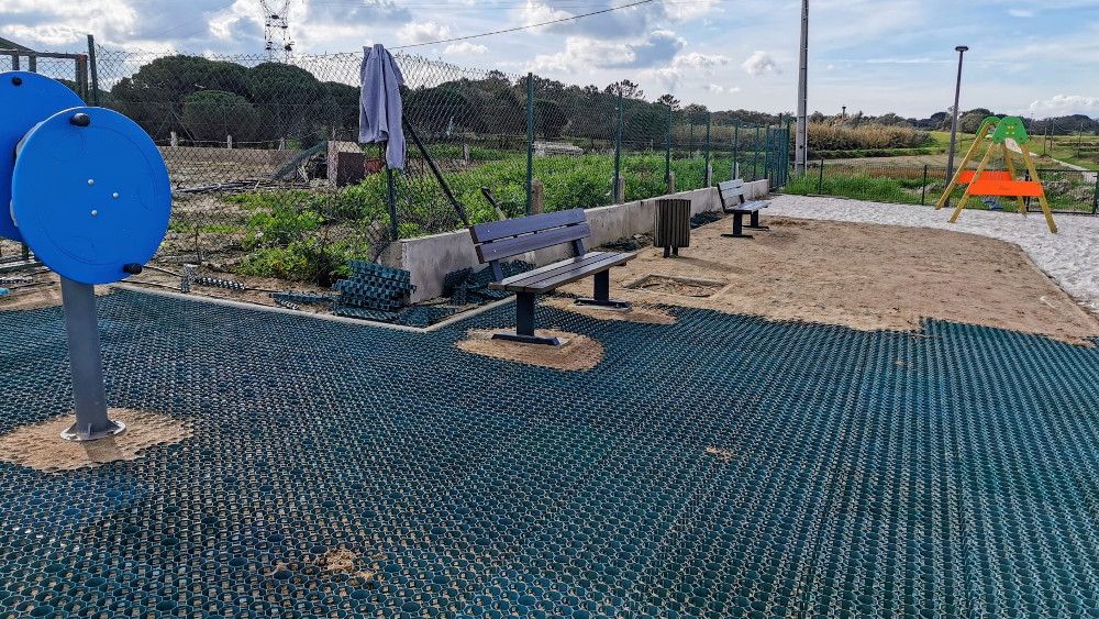 Prosseguem os trabalhos da UFASSS na zona de lazer de Montevil