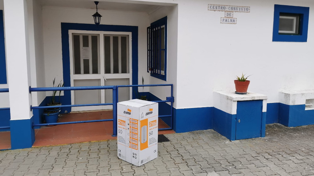 UFASSS oferece termoacumulador ao Centro de Dia de Palma