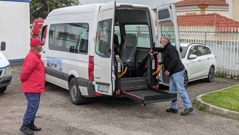 UFASSS é única Junta que transporta pessoas de outras freguesias para o Centro de Vacinação