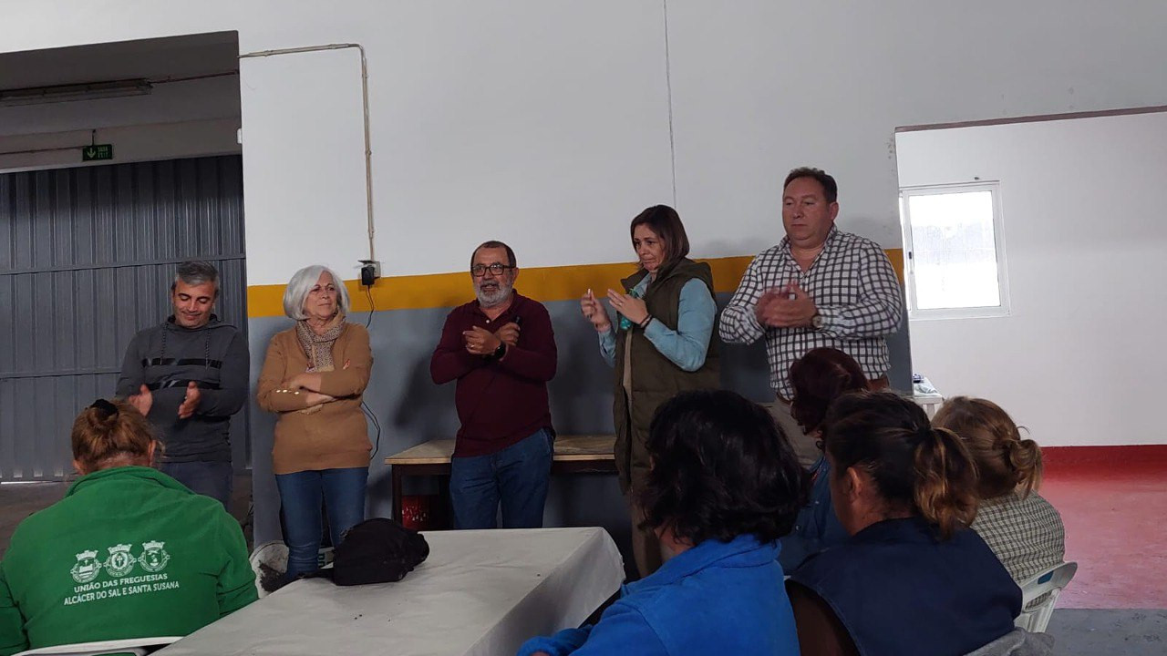 Almoço de São Martinho com os trabalhadores da Junta