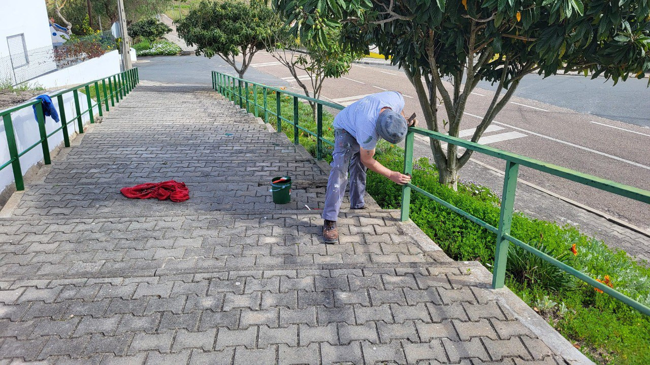 Pinturas nas aldeias de Santa Susana, Santa Catarina, Arêz e Vale de Guizo
