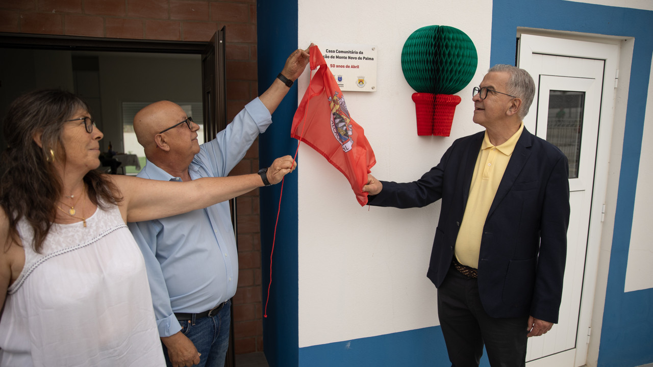 Casa Comunitária de Monte Novo de Palma foi inaugurada no dia 10 de junho