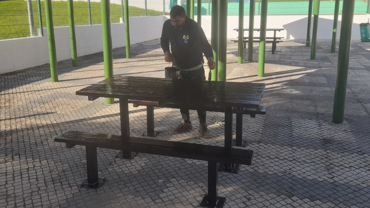 UFASSS realiza limpezas e pinturas em várias localidades