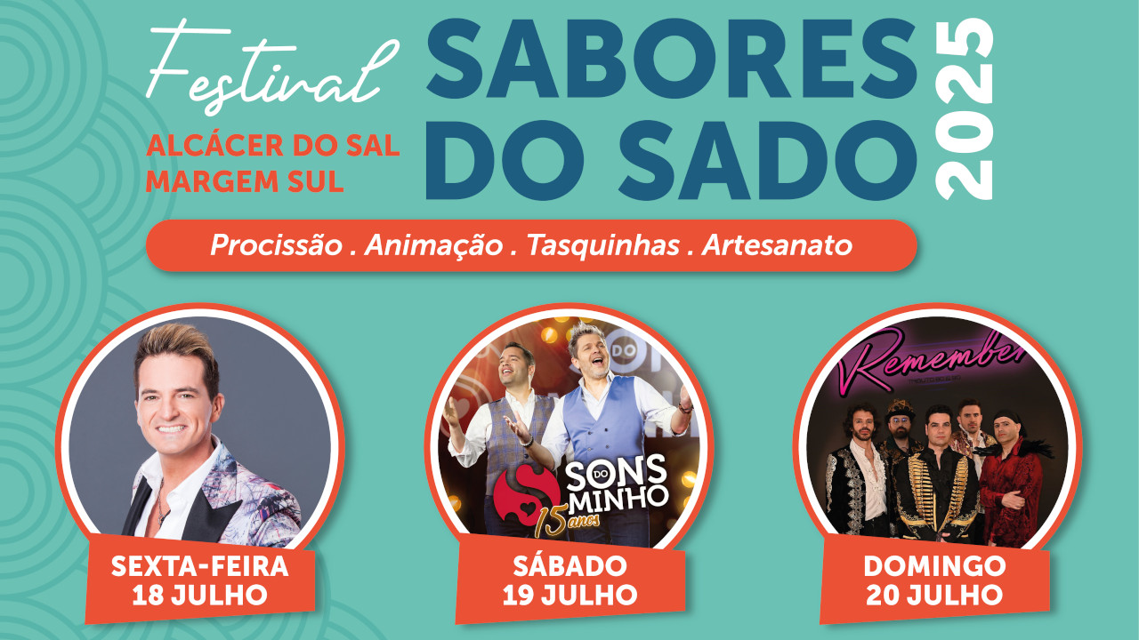 UFASSS promove Festival Sabores do Sado nos dias 18, 19 e 20 de julho